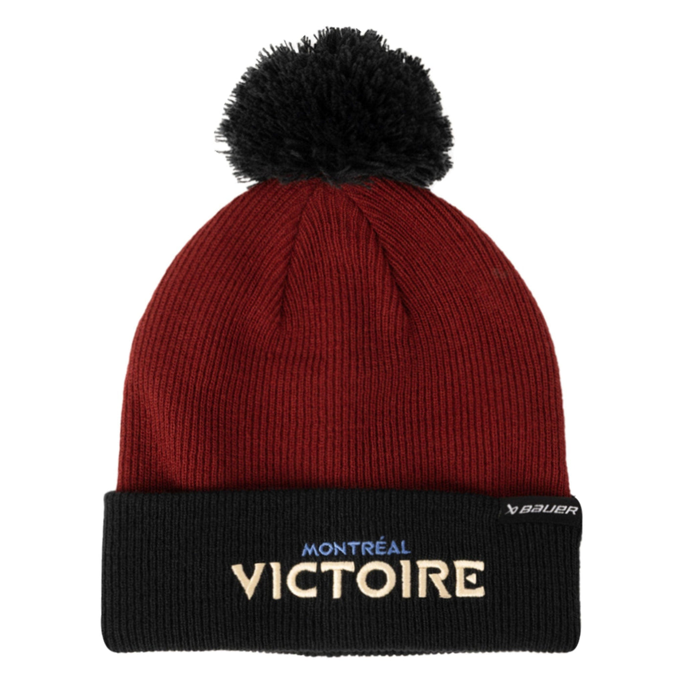 Bauer PWHL Knit Pom Toque Montreal - TheHockeyShop.com