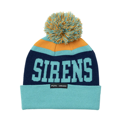 Bauer Toques Bauer PWHL Patch Knit Pom Toque New York Sirens OSFM / Teal - TheHockeyShop
