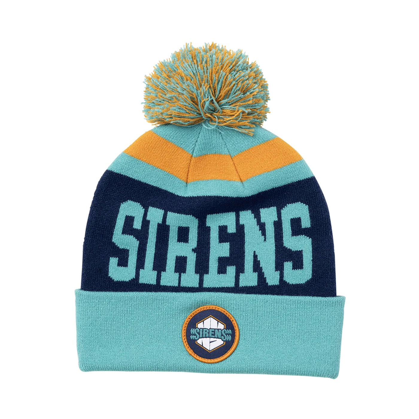 Bauer Toques Bauer PWHL Patch Knit Pom Toque New York Sirens OSFM / Teal - TheHockeyShop