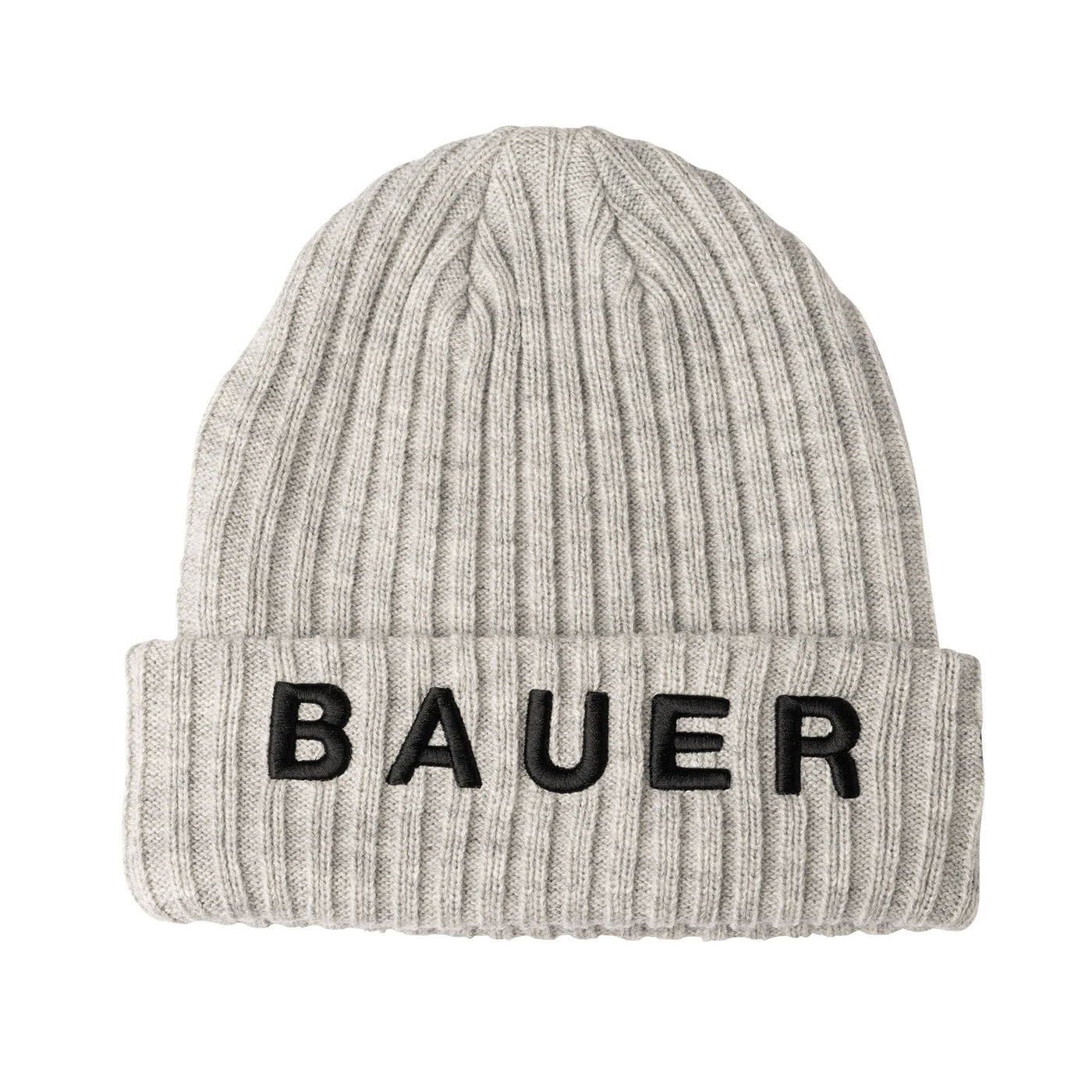 Bauer Ribbed Toque - Heather Grey - TheHockeyShop.com