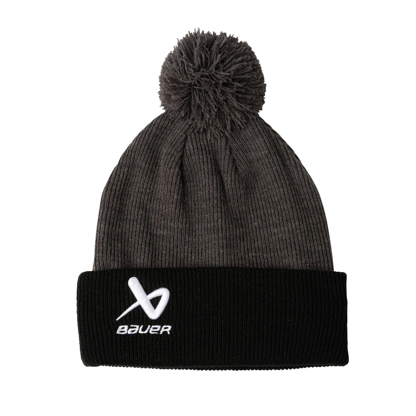 Bauer Two Tone Knit Pom Toque - TheHockeyShop.com