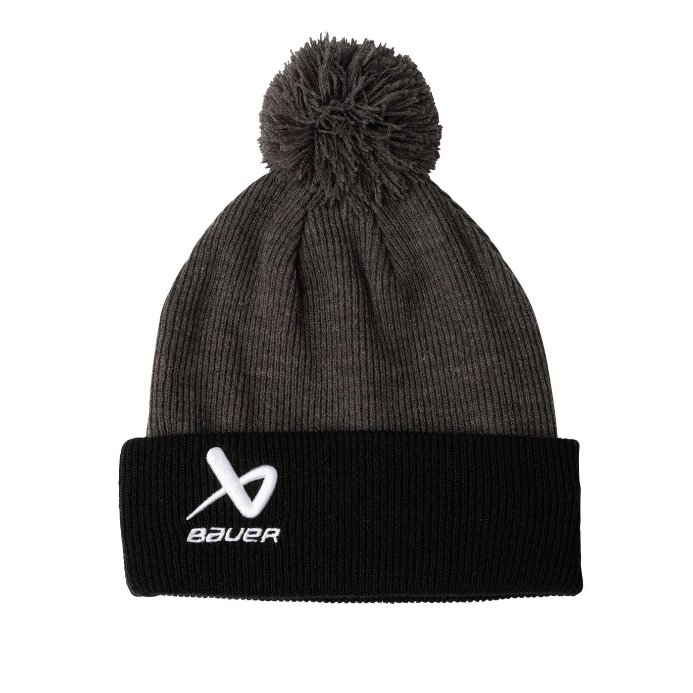 Bauer Two Tone Knit Pom Toque Youth - TheHockeyShop.com