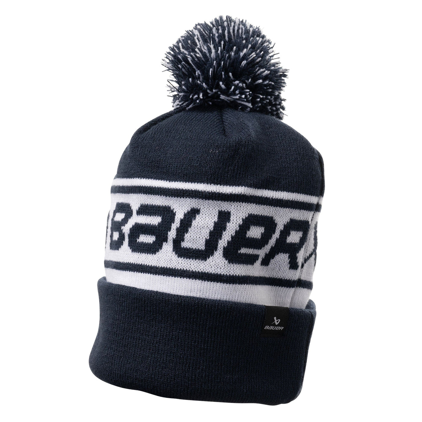 S24 Bauer Team Ribbed Pom Toque - TheHockeyShop.com