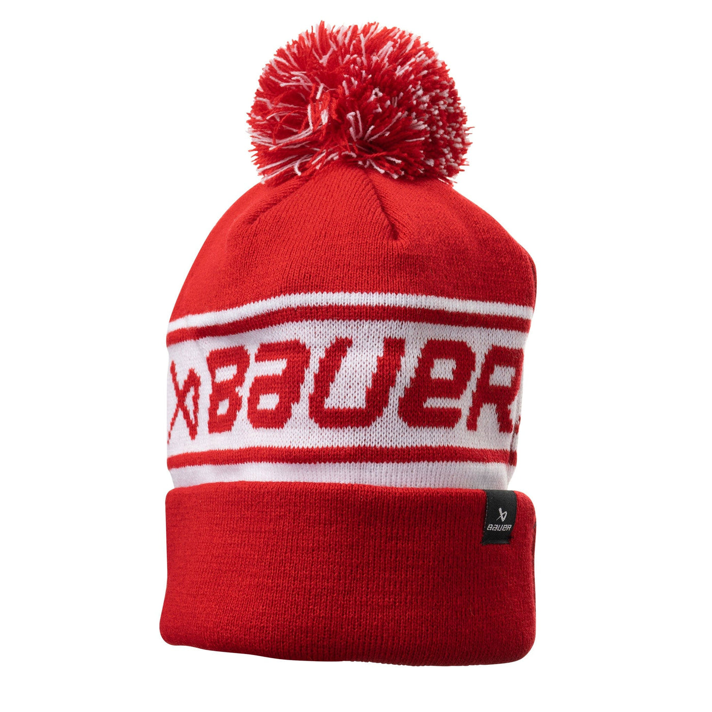 S24 Bauer Team Ribbed Pom Toque - TheHockeyShop.com