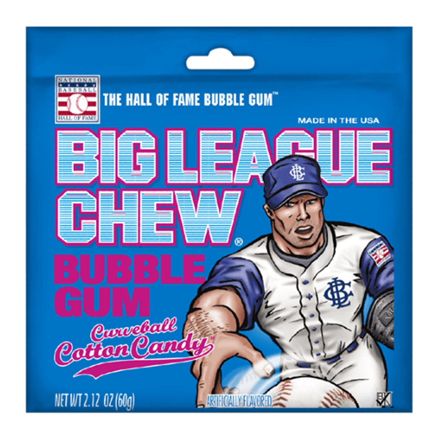 Big League Chew Cotton Candy Bubble Gum - TheHockeyShop.com