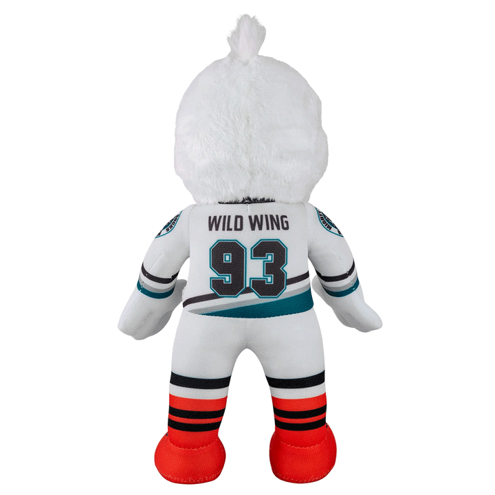 Bleacher Creatures Mascot Plush Figure - Anaheim Ducks Wild Wing Teal