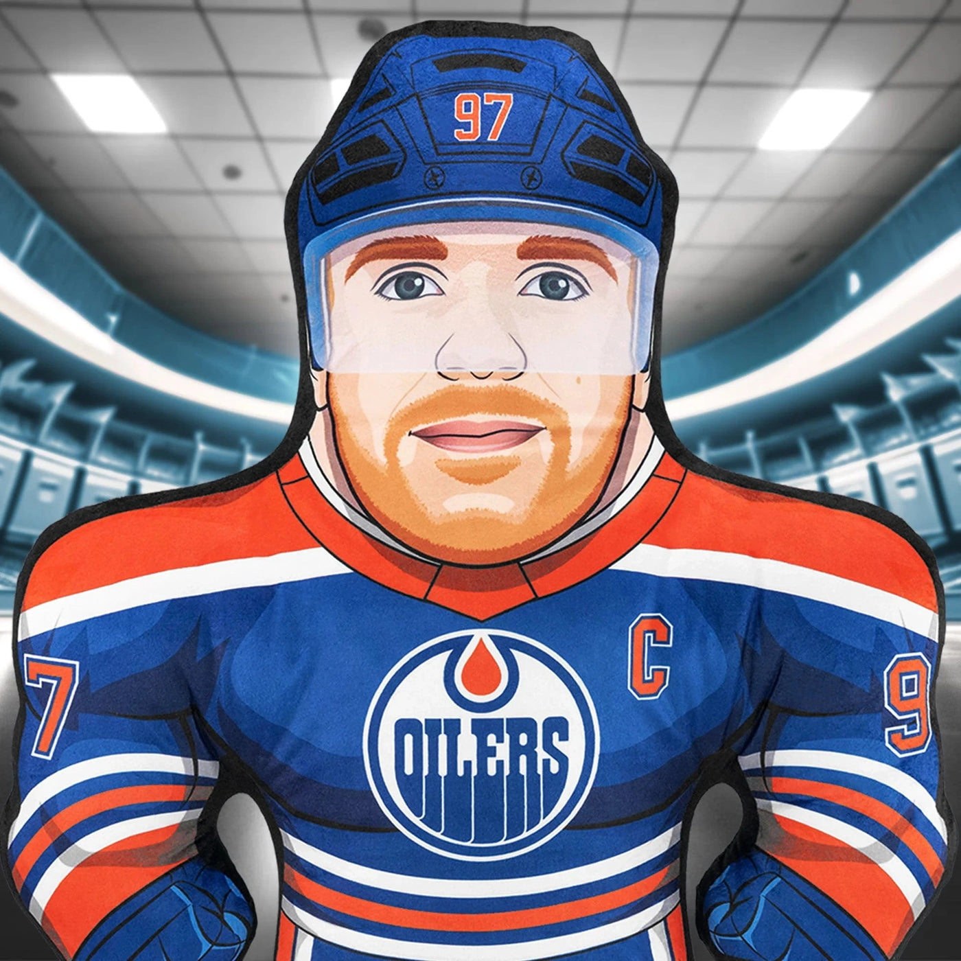 Bleacher Creatures Toys & Games Bleacher Creatures Bleacher Buddy Mascot - Edmonton Oilers Connor McDavid 24" - TheHockeyShop