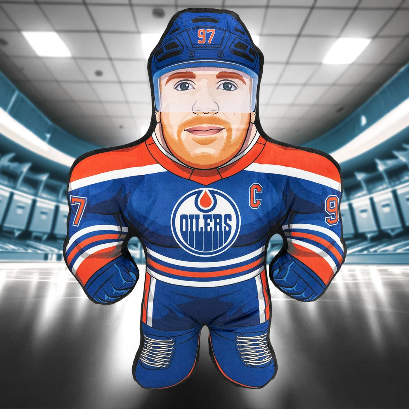 Bleacher Creatures Toys & Games Bleacher Creatures Bleacher Buddy Mascot - Edmonton Oilers Connor McDavid 24" - TheHockeyShop