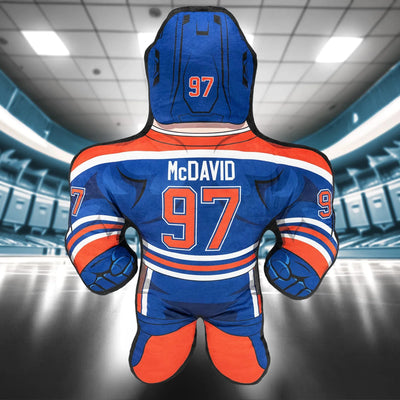 Bleacher Creatures Toys & Games Bleacher Creatures Bleacher Buddy Mascot - Edmonton Oilers Connor McDavid 24" - TheHockeyShop