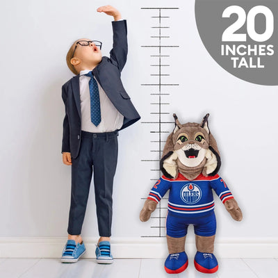 Bleacher Creatures Jumbo Mascot Plush Figure - Edmonton Oilers Hunter - TheHockeyShop.com