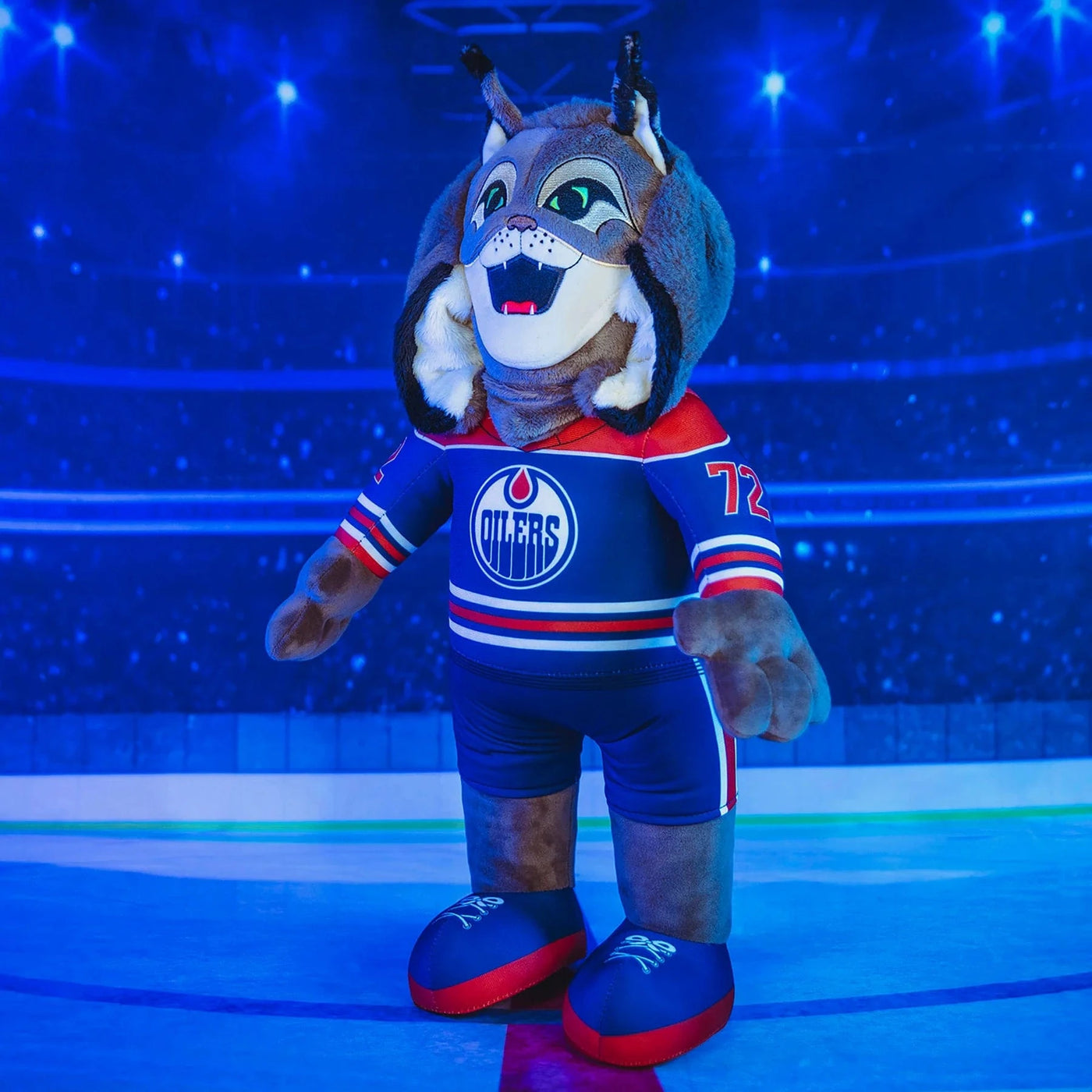 Bleacher Creatures Jumbo Mascot Plush Figure - Edmonton Oilers Hunter - TheHockeyShop.com