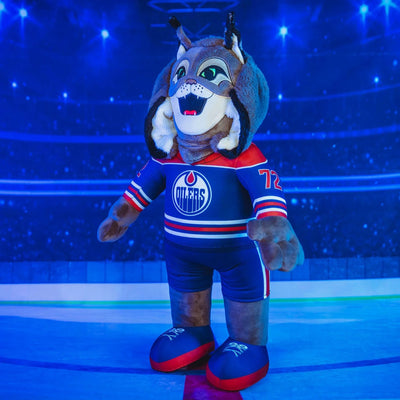 Bleacher Creatures Jumbo Mascot Plush Figure - Edmonton Oilers Hunter - TheHockeyShop.com