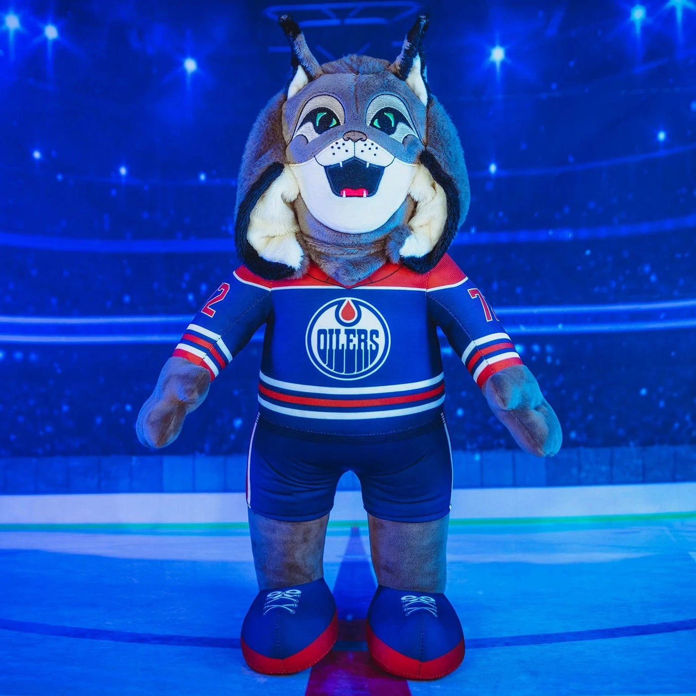 Bleacher Creatures Jumbo Mascot Plush Figure - Edmonton Oilers Hunter - TheHockeyShop.com