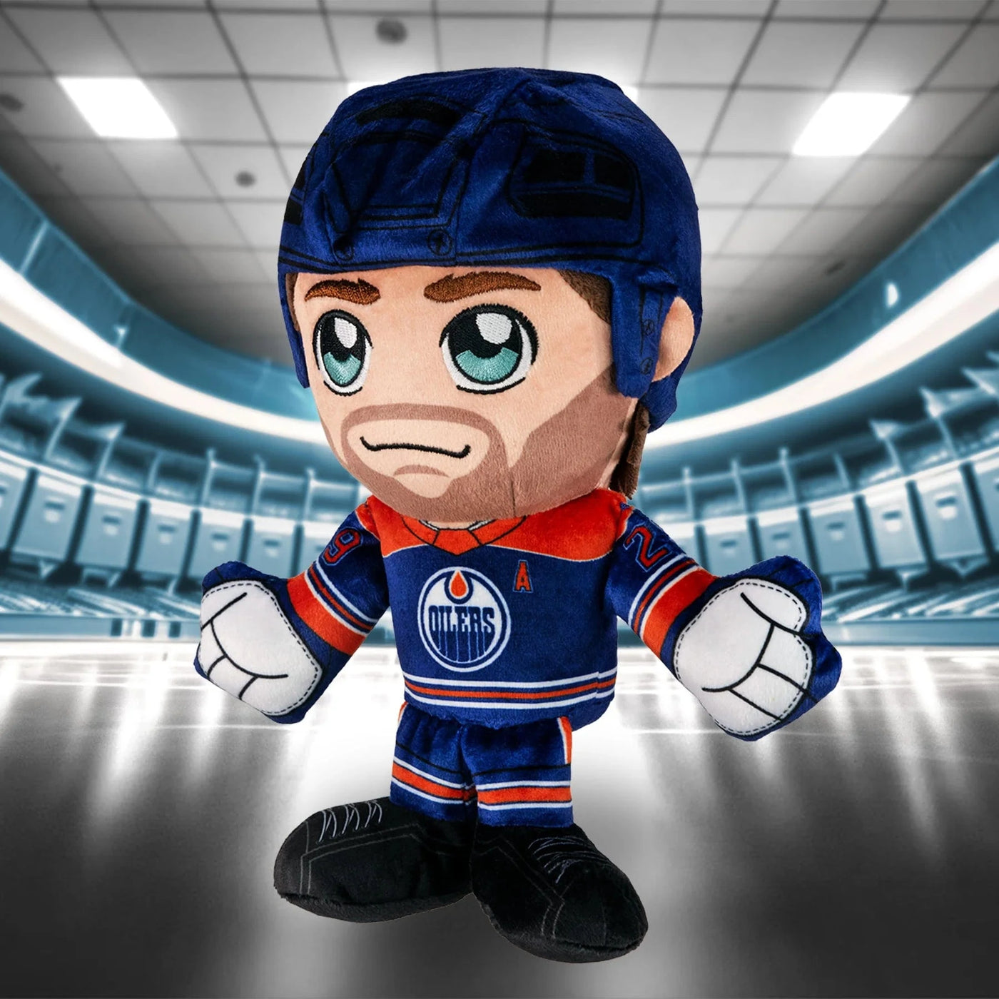 Bleacher Creatures Kuricha Plush - Edmonton Oilers Leon Draisaitl - TheHockeyShop.com