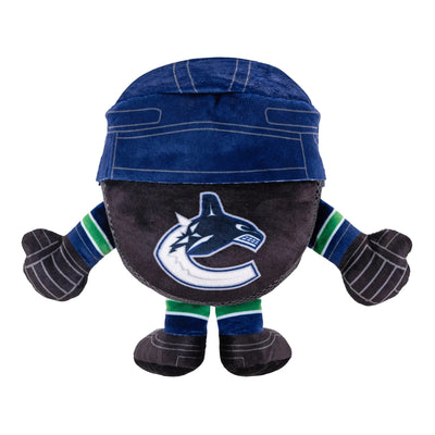 Bleacher Creatures Kuricha Plush - Vancouver Canucks Puck - TheHockeyShop.com