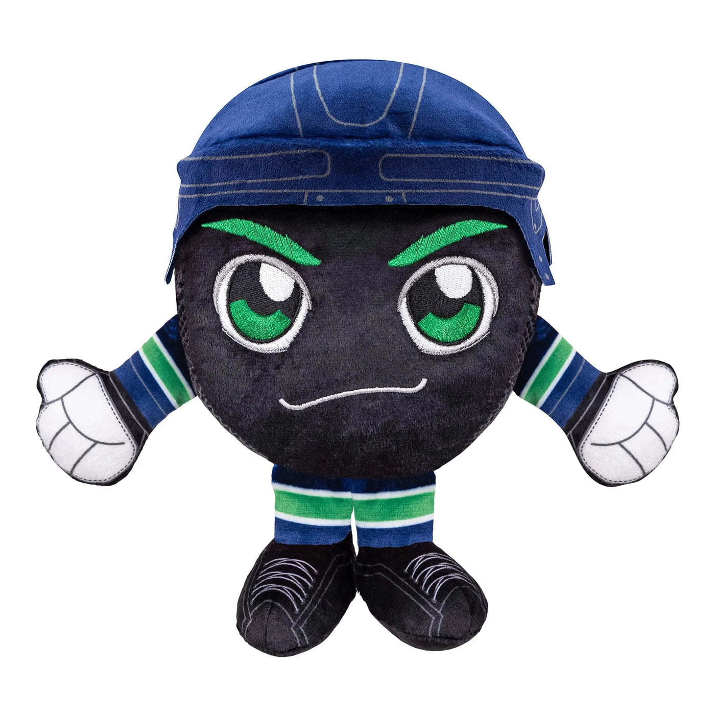 Bleacher Creatures Kuricha Plush - Vancouver Canucks Puck - TheHockeyShop.com