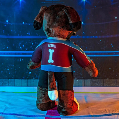 Bleacher Creatures Mascot Plush Figure - Colorado Avalanche Bernie Home Uniform - TheHockeyShop.com