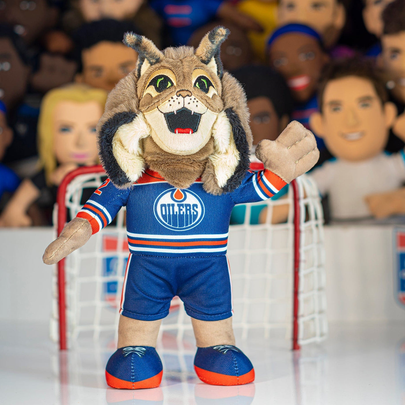 Bleacher Creatures Mascot Plush Figure - Edmonton Oilers Hunter - TheHockeyShop.com