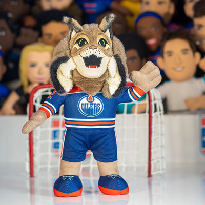 Bleacher Creatures Mascot Plush Figure - Edmonton Oilers Hunter - TheHockeyShop.com