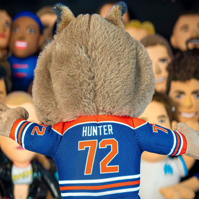 Bleacher Creatures Mascot Plush Figure - Edmonton Oilers Hunter - TheHockeyShop.com