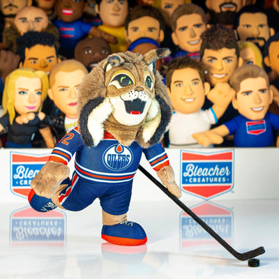 Bleacher Creatures Mascot Plush Figure - Edmonton Oilers Hunter - TheHockeyShop.com