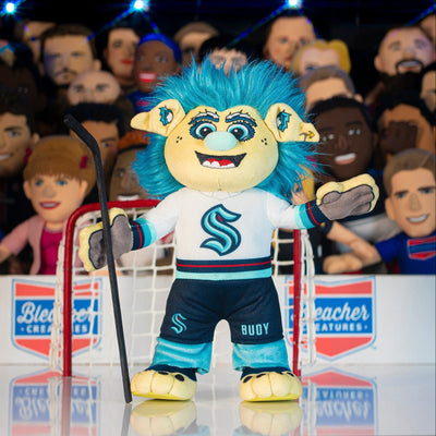 Bleacher Creatures Mascot Plush Figure - Seattle Kraken Buoy - TheHockeyShop.com