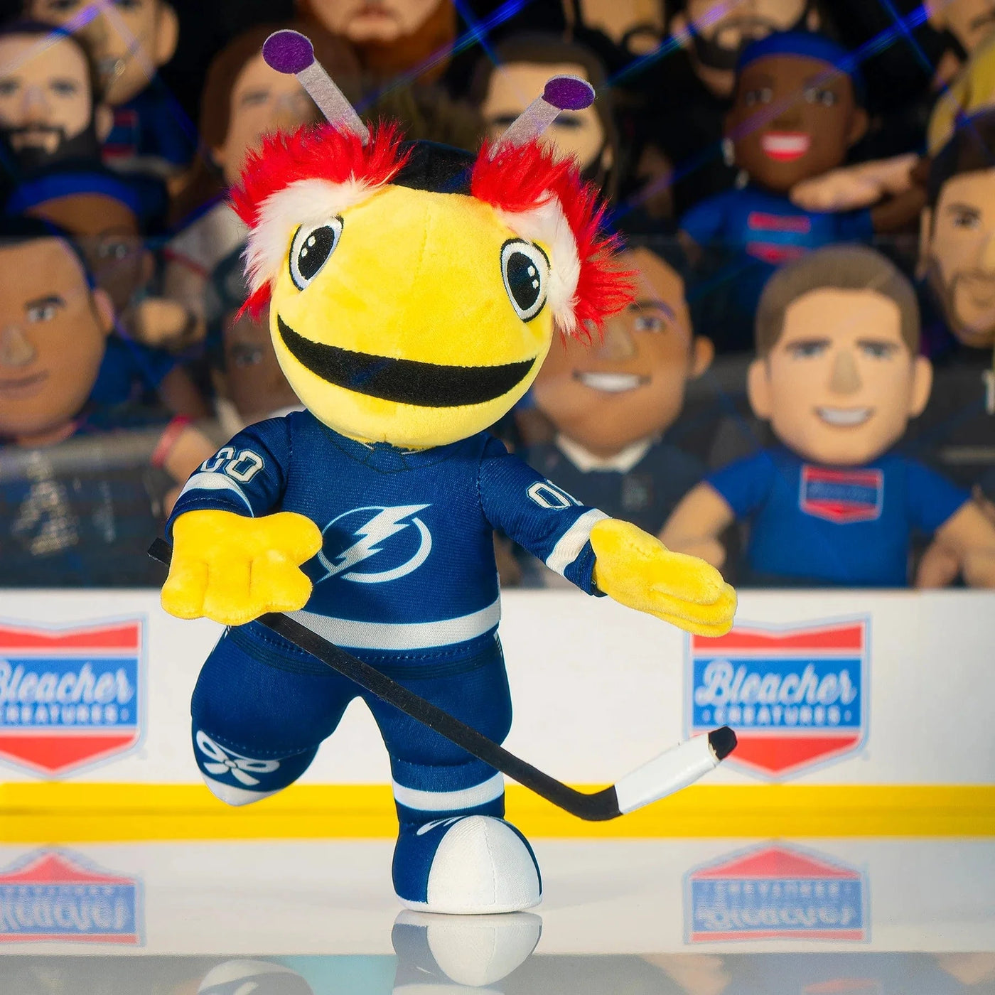 Bleacher Creatures Mascot Plush Figure - Tampa Bay Lightning Thunderbug - TheHockeyShop.com