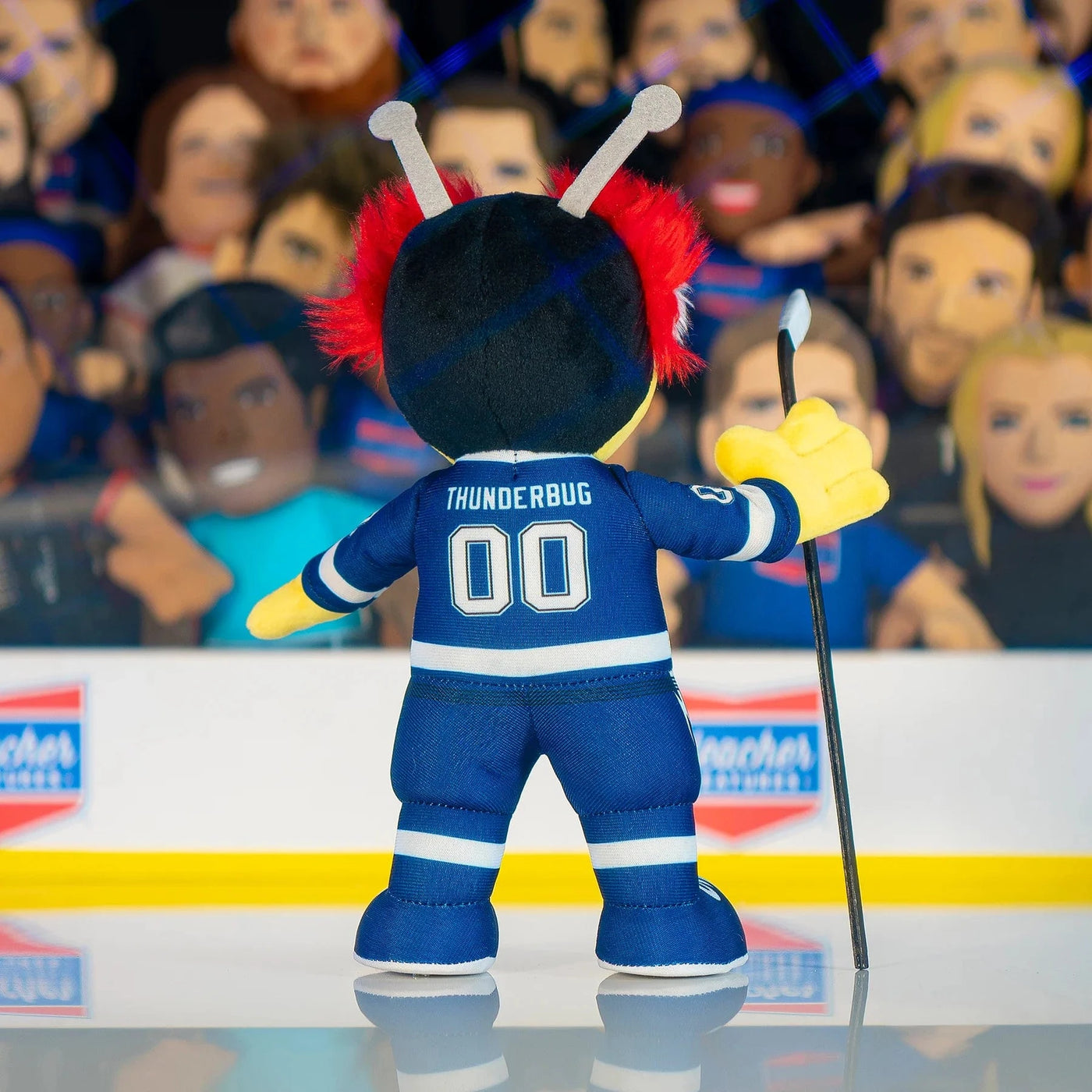 Bleacher Creatures Mascot Plush Figure - Tampa Bay Lightning Thunderbug - TheHockeyShop.com