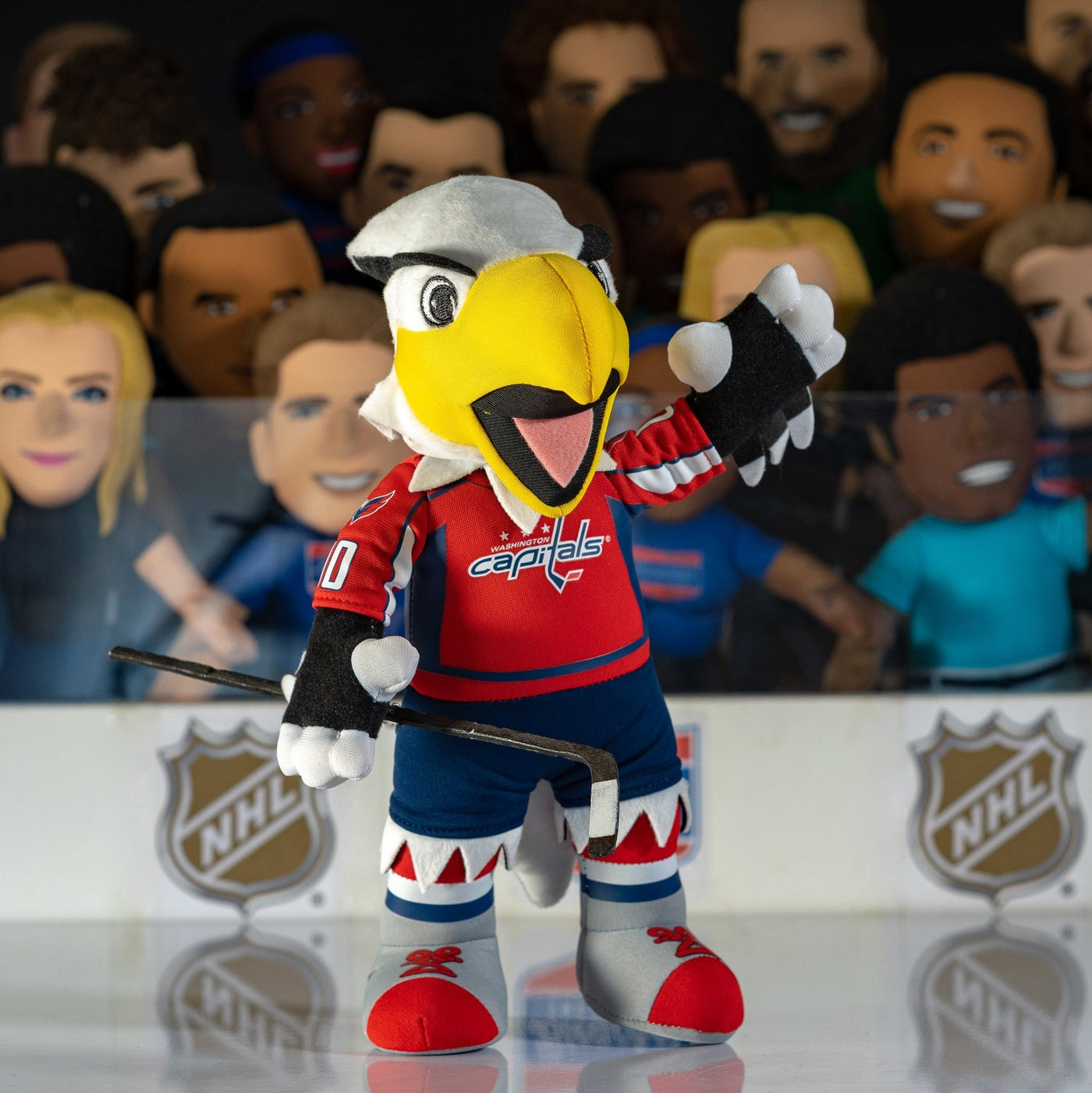 Bleacher Creatures Mascot Plush Figure - Washington Capitals Slapshot - TheHockeyShop.com