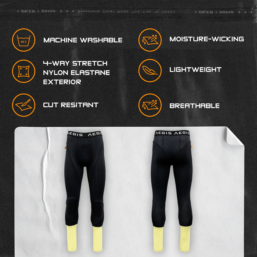 Aegis Interceptor Senior Goalie Baselayer Padded Pants - TheHockeyShop.com