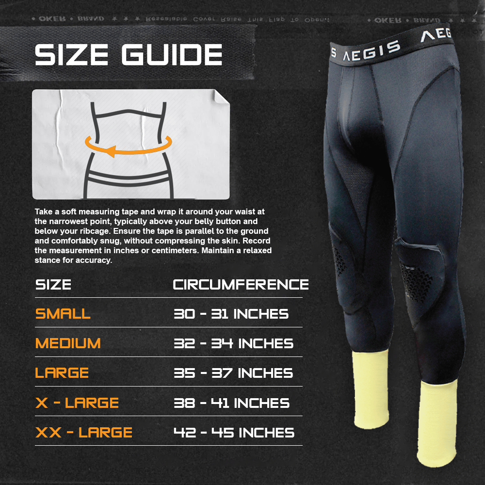 Aegis Interceptor Senior Goalie Baselayer Padded Pants - TheHockeyShop.com