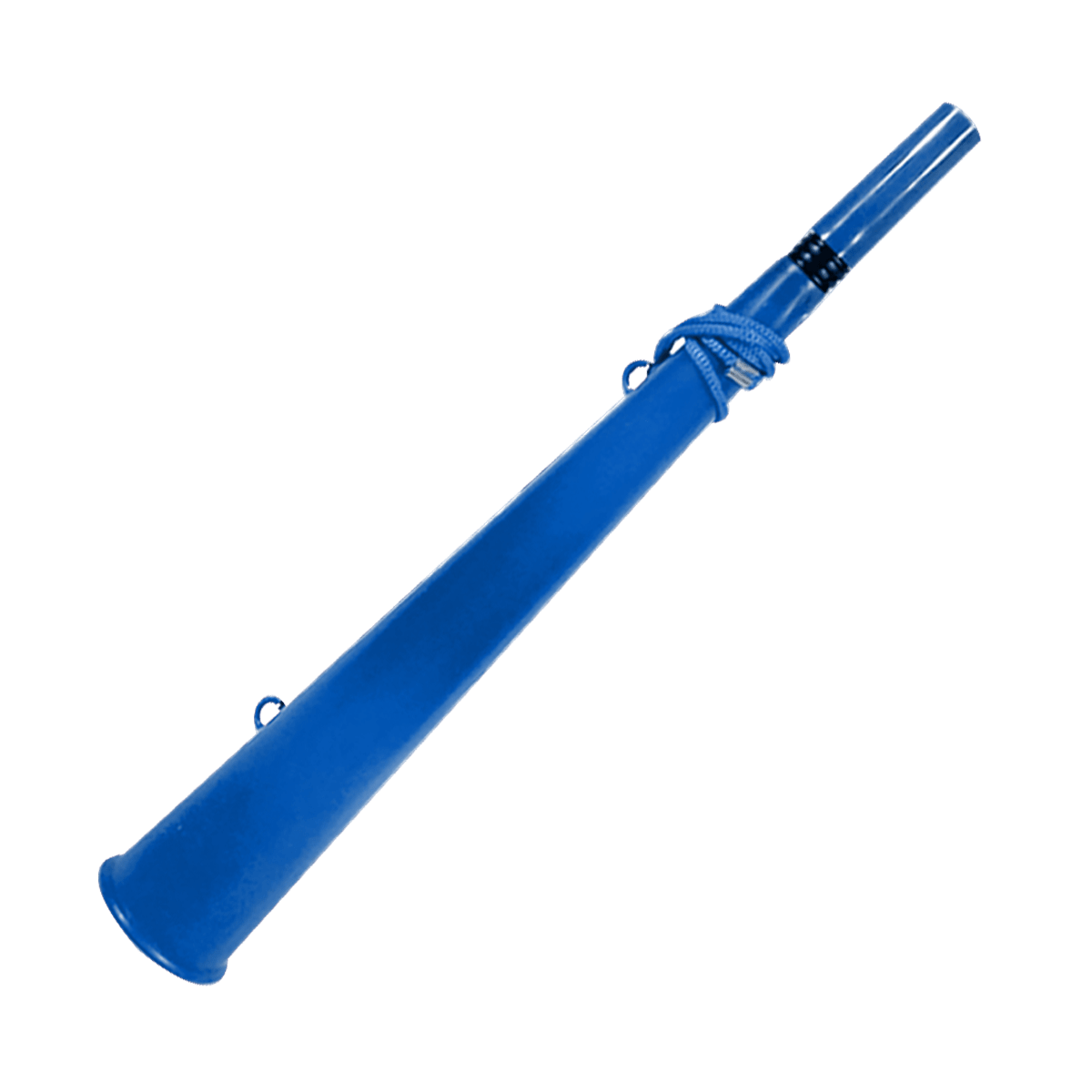 Blue Sports Plastic Cheer Horn With Whistle - TheHockeyShop.com