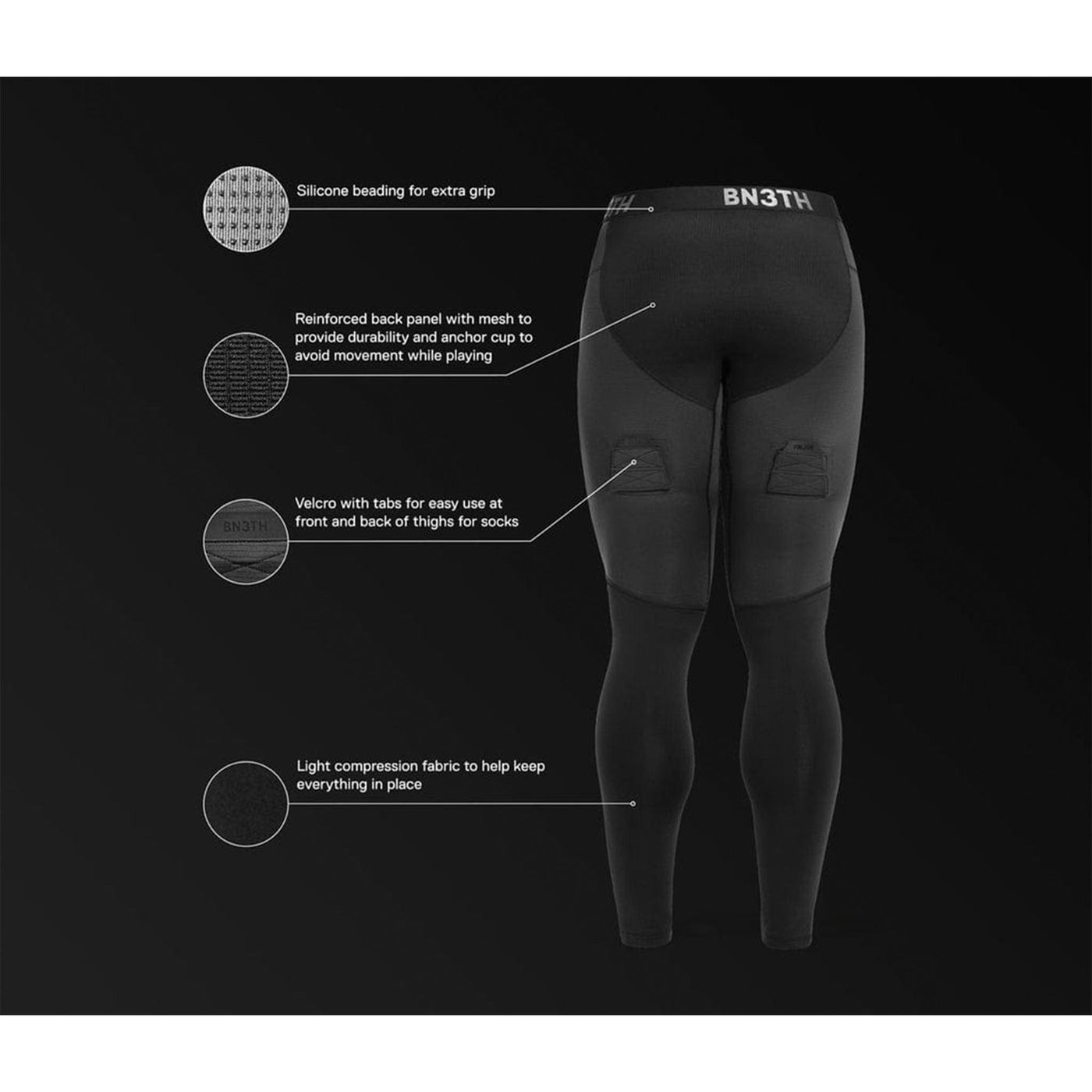 B3NTH Coast to Coast Senior Compression Jock Shorts - Canada - TheHockeyShop.com