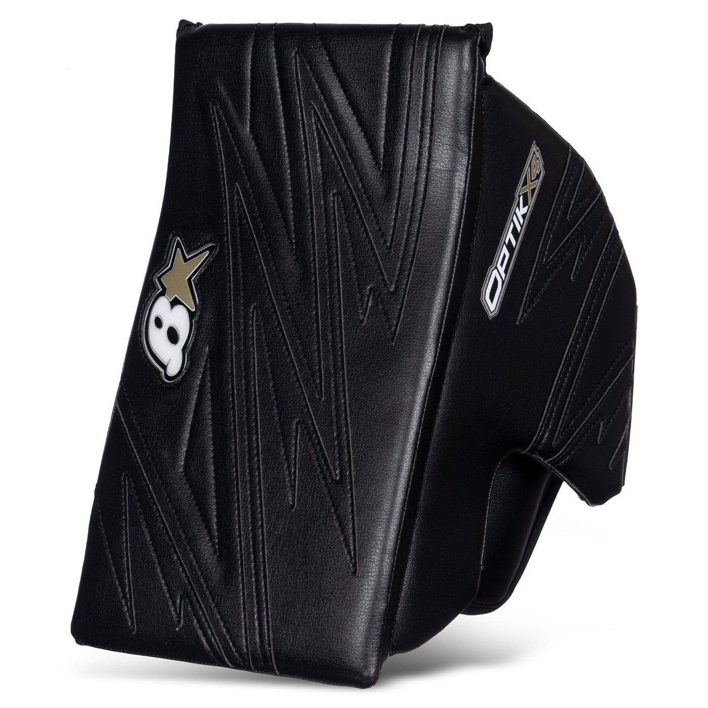 Brian's Blockers Brian's OPTIK X4 Junior Goalie Blocker Black / Regular - TheHockeyShop