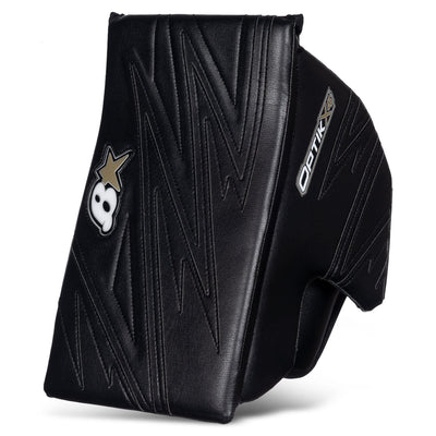 Brian's Blockers Brian's OPTIK X4 Junior Goalie Blocker Black / Regular - TheHockeyShop