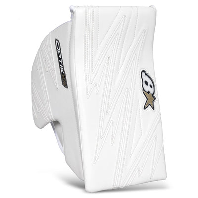 Brian's Blockers Brian's OPTIK X4 Junior Goalie Blocker White / Full Right - TheHockeyShop