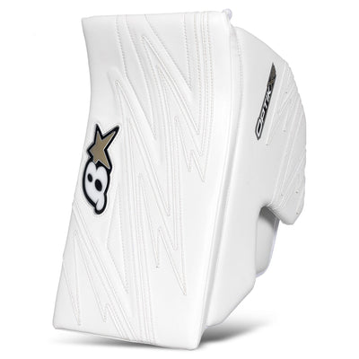 Brian's Blockers Brian's OPTIK X4 Senior Goalie Blocker White / Regular - TheHockeyShop