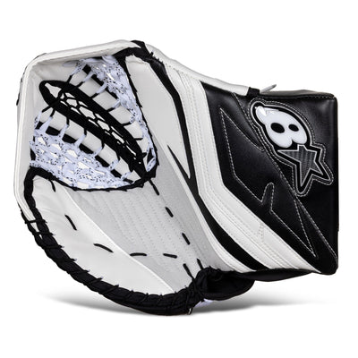 Brian's Catchers Brian's ICONIK Senior Goalie Catcher - Intermediate Palm Black /  White / Full Right - TheHockeyShop