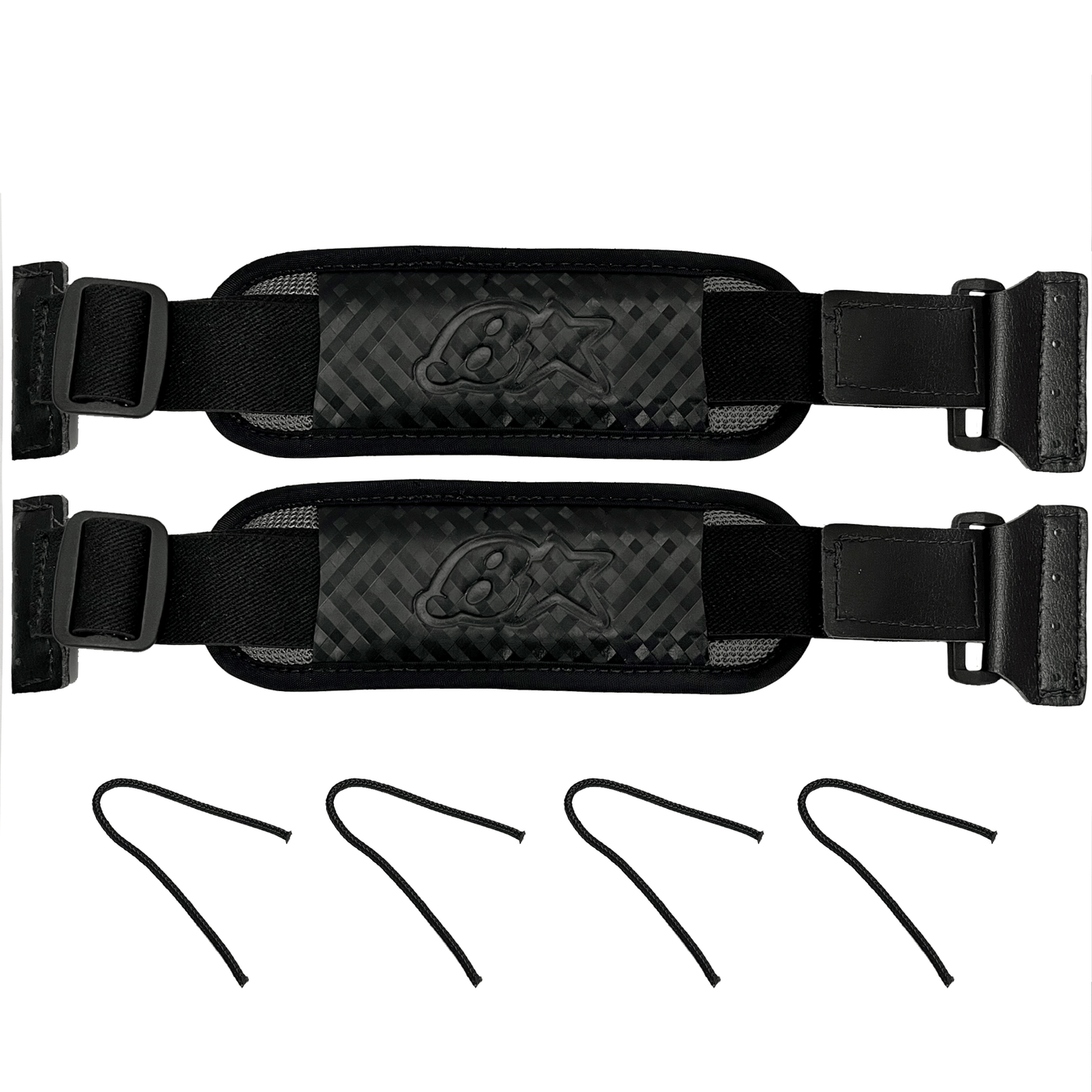 Brian's Leg Pad Straps Brian's Control Strap Inner OPTIK (Pair) Black / SR - TheHockeyShop