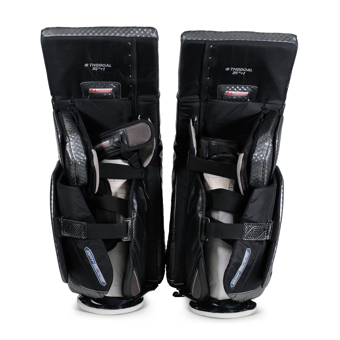 Brian's OPTik 3 Senior Goalie Leg Pads 35+1 - USED - TheHockeyShop.com