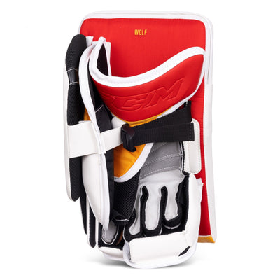 CCM Extreme Flex 5 Senior Goalie Blocker - Dustin Wolf #1 - TheHockeyShop.com