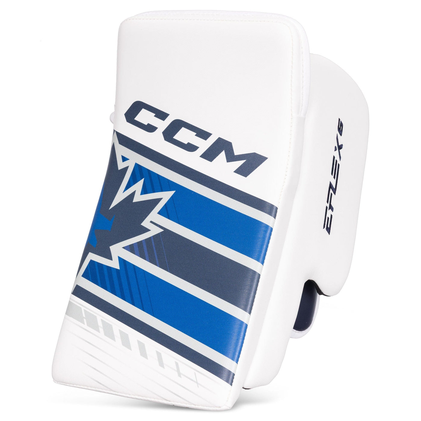 CCM Extreme Flex 6 Senior Goalie Blocker - David Rittich #3 - TheHockeyShop.com