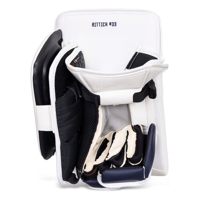 CCM Extreme Flex 6 Senior Goalie Blocker - David Rittich #3 - TheHockeyShop.com