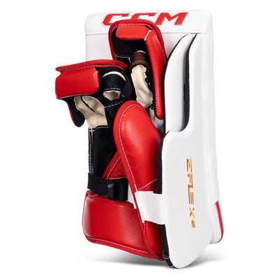 CCM Extreme Flex 6 Senior Goalie Blocker - Jacob Markstrom #3 - TheHockeyShop.com