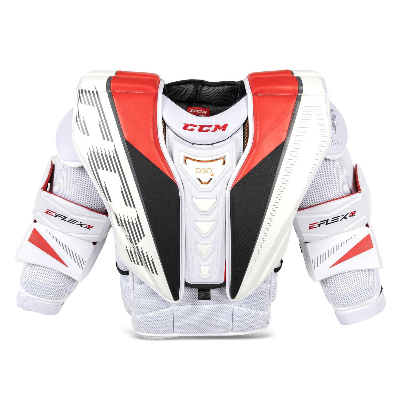 CCM Extreme Flex 5 Senior Chest & Arm Protector - White - The Hockey Shop Source For Sports