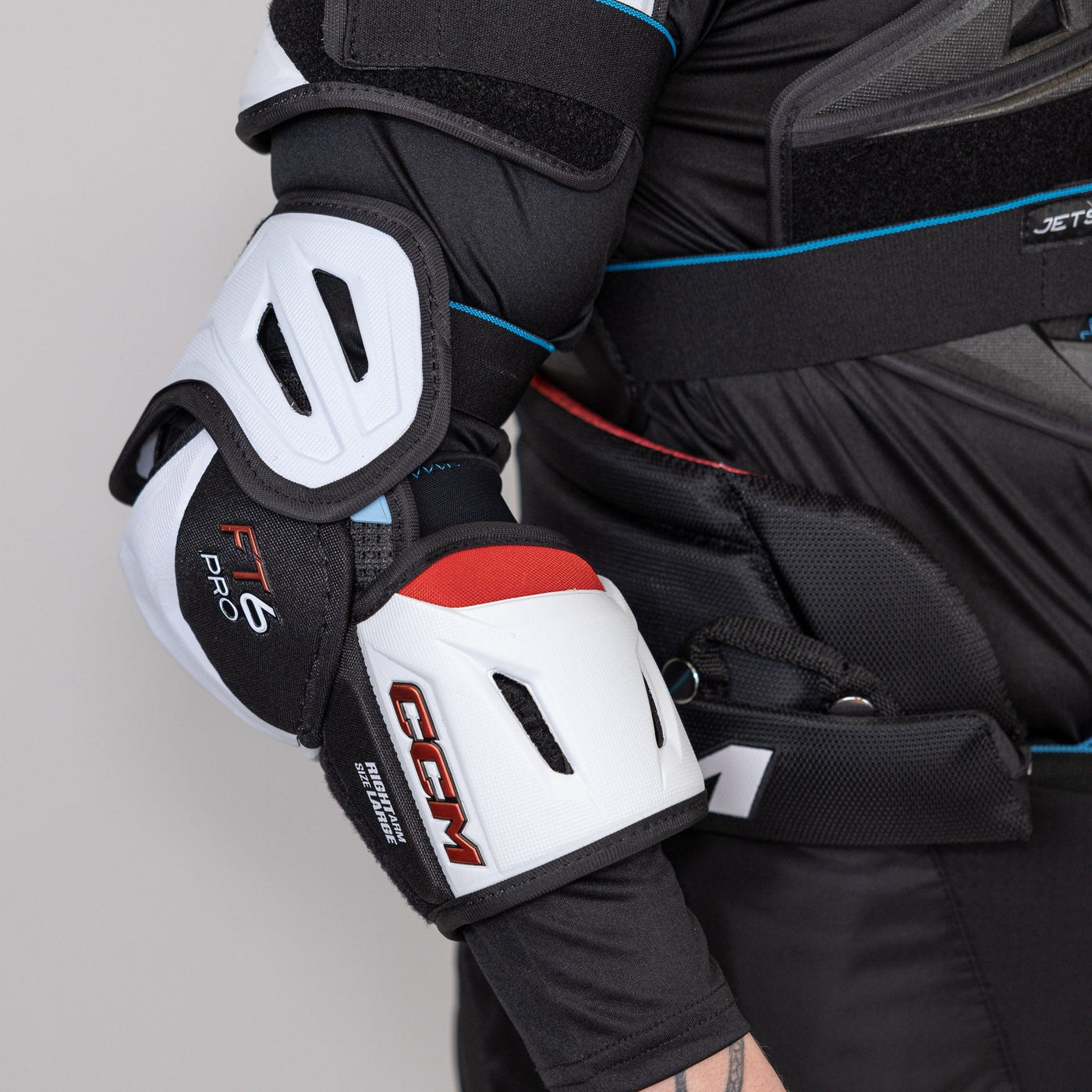 CCM Jetspeed FT6 Pro Junior Hockey Elbow Pads - The Hockey Shop Source For Sports
