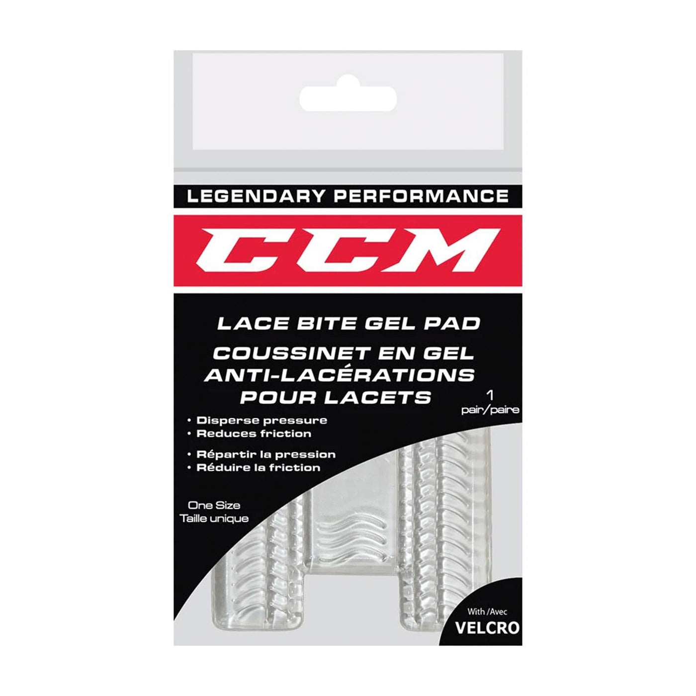 CCM Velcro Back Gel Pad Lace Bite Protector - The Hockey Shop Source For Sports