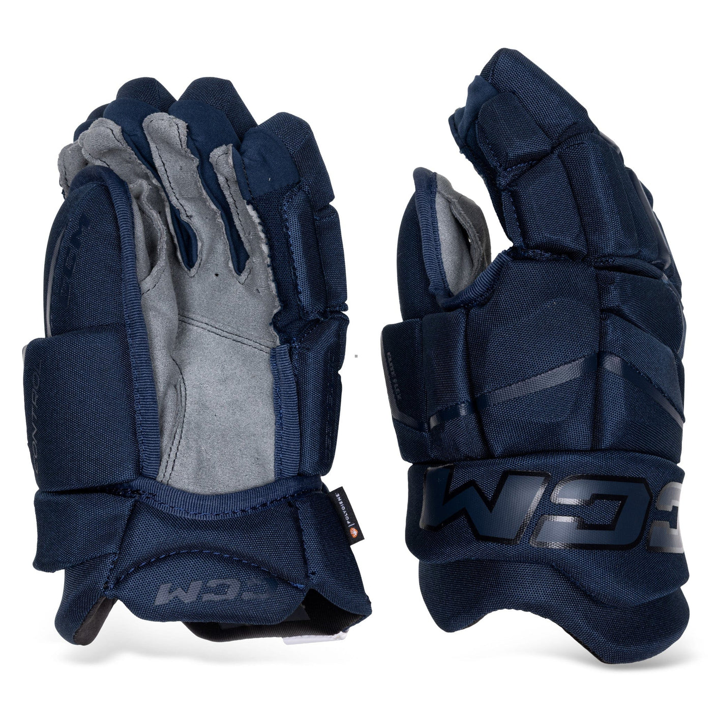 CCM Gloves CCM Jetspeed Control Junior Hockey Gloves Navy / Navy / 12" - TheHockeyShop