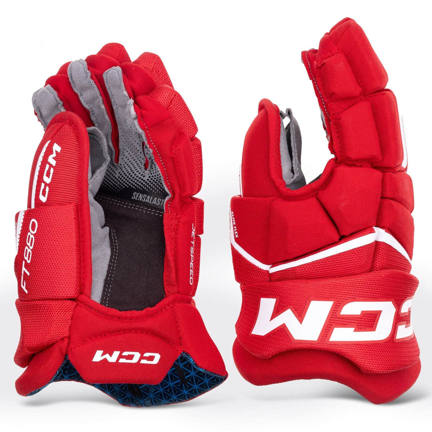 CCM Jetspeed FT880 Junior Hockey Gloves - TheHockeyShop.com