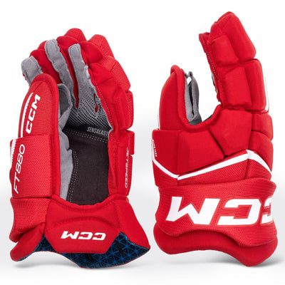 CCM Jetspeed FT880 Junior Hockey Gloves - TheHockeyShop.com
